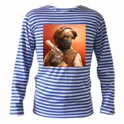 Тельняшка с длинным рукавом Standoff 2 - PrintSalon