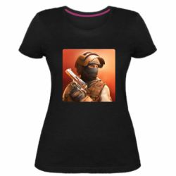 Женская премиум футболка Standoff 2 - PrintSalon