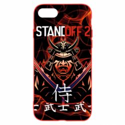 Чехол для iPhone SE 2022 Standoff Samurai And Fire - PrintSalon