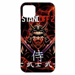 Чехол для iPhone 14 Plus Standoff Samurai And Fire - PrintSalon