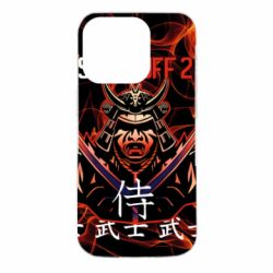 Чехол для iPhone 14 Pro Standoff Samurai And Fire - PrintSalon