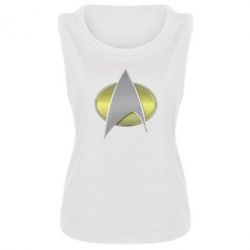 Женская майка Star Trek Gold Logo - PrintSalon