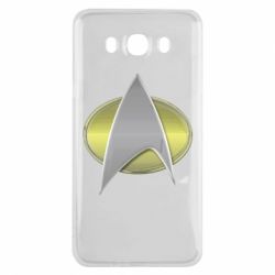 Чехол для Samsung J7 2016 Star Trek Gold Logo - PrintSalon