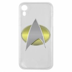 Чехол для iPhone XR Star Trek Gold Logo - PrintSalon