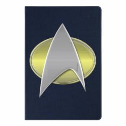 Блокнот с принто Star Trek Gold Logo - PrintSalon