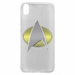 Чехол для Xiaomi Redmi 7A Star Trek Gold Logo - PrintSalon