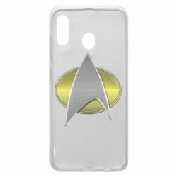 Чехол для Samsung A20 Star Trek Gold Logo - PrintSalon