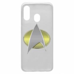 Чехол для Samsung A40 Star Trek Gold Logo - PrintSalon