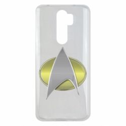 Чехол для Xiaomi Redmi Note 8 Pro Star Trek Gold Logo - PrintSalon