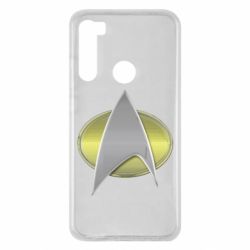 Чехол для Xiaomi Redmi Note 8 Star Trek Gold Logo - PrintSalon