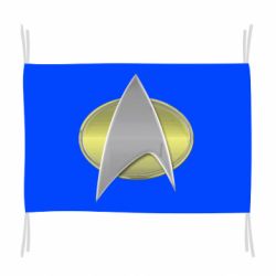 Прапор Star Trek Gold Logo-PrintSalon Прапор Star Trek Gold Logo
