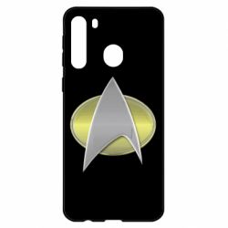Чехол для Samsung A21 Star Trek Gold Logo - PrintSalon