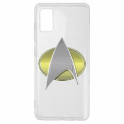 Чехол для Samsung A41 Star Trek Gold Logo
