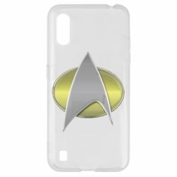 Чехол для Samsung A01/M01 Star Trek Gold Logo - PrintSalon