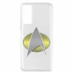 Чехол для Huawei P Smart 2021 Star Trek Gold Logo - PrintSalon