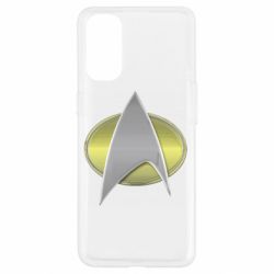 Чехол для Oppo Reno 4 Star Trek Gold Logo - PrintSalon