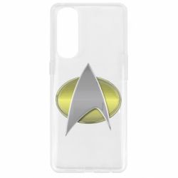 Чехол для Oppo Reno 4 Pro Star Trek Gold Logo - PrintSalon