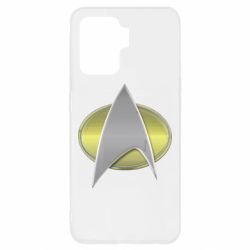 Чехол для Oppo Reno 5 Lite Star Trek Gold Logo - PrintSalon