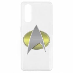Чехол для Oppo Find X2 Star Trek Gold Logo - PrintSalon
