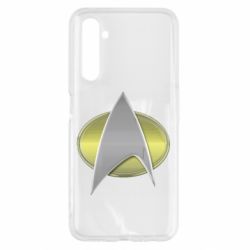 Чехол для Realme 6 Star Trek Gold Logo - PrintSalon