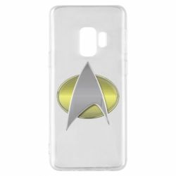 Чехол для Samsung S9 Star Trek Gold Logo - PrintSalon
