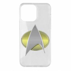Чехол для iPhone 14 Pro Max Star Trek Gold Logo - PrintSalon