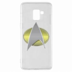 Чехол для Samsung A8+ 2018 Star Trek Gold Logo - PrintSalon