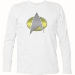 Футболка с длинным рукавом Star Trek Gold Logo - PrintSalon