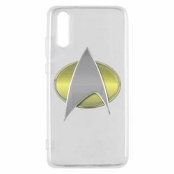 Чехол для Huawei P20 Star Trek Gold Logo - PrintSalon