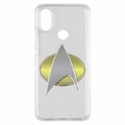 Чехол для Xiaomi Mi A2 Star Trek Gold Logo - PrintSalon