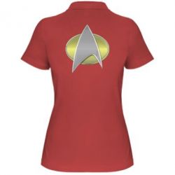 Женское поло Star Trek Gold Logo - PrintSalon