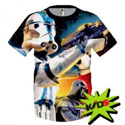 Детская 3D футболка Star War Ultra