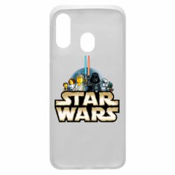 Чехол для Samsung A40 Star Wars Lego - PrintSalon