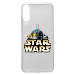 Чехол для Samsung A70 Star Wars Lego - PrintSalon