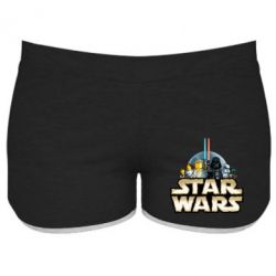 Женские шорты Star Wars Lego - PrintSalon