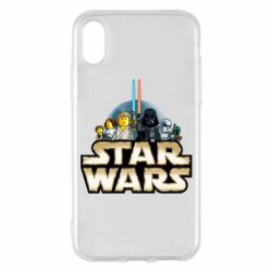 Чехол для iPhone X/Xs Star Wars Lego - PrintSalon