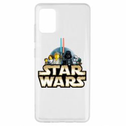 Чехол для Samsung A51 Star Wars Lego - PrintSalon