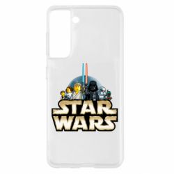 Чехол для Samsung S21 Star Wars Lego - PrintSalon