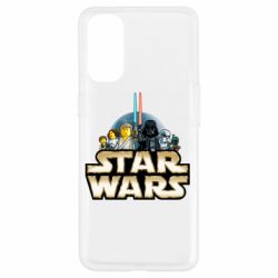 Чехол для Oppo Reno 4 Star Wars Lego - PrintSalon