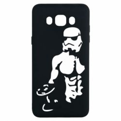 Чехол для Samsung J7 2016 Star Wars с гантелей - PrintSalon