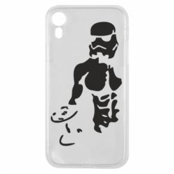 Чехол для iPhone XR Star Wars с гантелей - PrintSalon