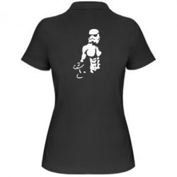 Женское поло Star Wars с гантелей - PrintSalon