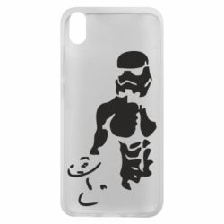 Чехол для Xiaomi Redmi 7A Star Wars с гантелей - PrintSalon