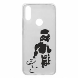 Чехол для Xiaomi Redmi 7 Star Wars с гантелей - PrintSalon