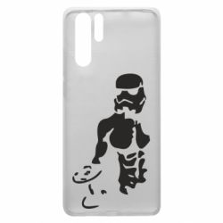 Чехол для Huawei P30 Pro Star Wars с гантелей - PrintSalon