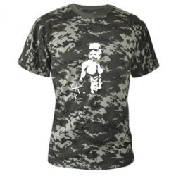 Камуфляжная футболка Star Wars с гантелей - PrintSalon