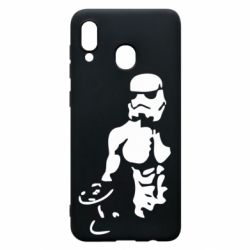 Чехол для Samsung A30 Star Wars с гантелей - PrintSalon