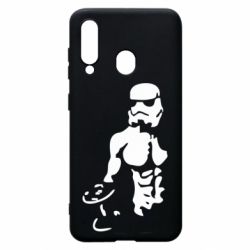 Чехол для Samsung A60 Star Wars с гантелей - PrintSalon