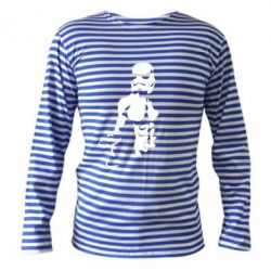 Тельняшка с длинным рукавом Star Wars с гантелей - PrintSalon