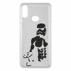 Чехол для Samsung A10s Star Wars с гантелей - PrintSalon